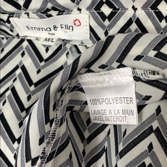 Emma & Ella Paris Button Down Dress - Picture 12 of 12